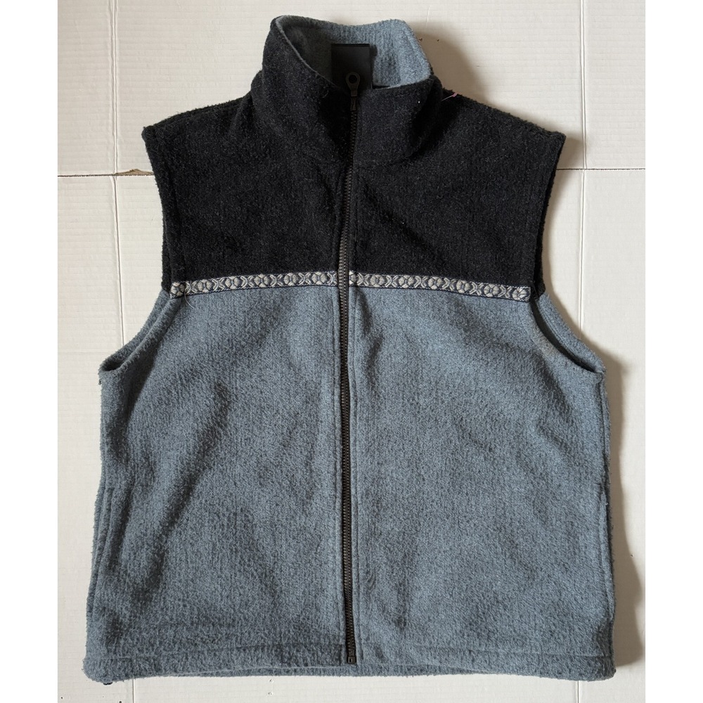 ALF KUHL - Women's Vintage‎ Full Zip Fleece Vest - Size Large